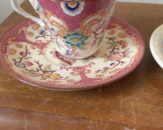 Assorted Vintage Tea Cups and Saucers Collection 5 Pairs