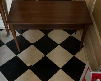 Wood Piano Bench