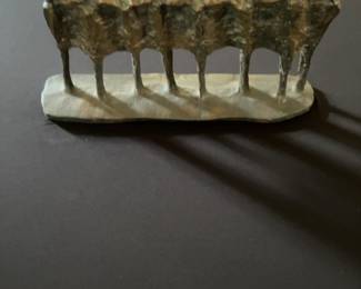Krishna Reddy “The Vision” Bronze Sculpture Signed with Original Paperwork