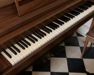 Classic Upright Wood Piano