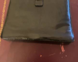 Vintage Brown Lizard Embossed Leather Frame Handbag