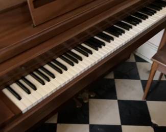 Classic Upright Wood Piano