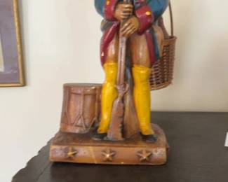 Vintage Revolutionary War Soldier Figurine 