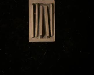 Modernist Silver Pendant Crafted by Rune Tennesmed in Sweden