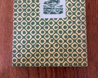 Vintage Hand-Block Printed Notebook with Duck Motif