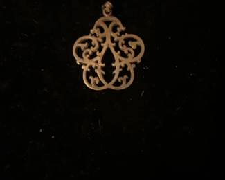 Vintage Sterling Silver Pendant by silversmith James Craig