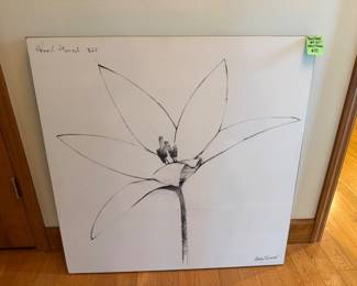 Pencil Floral XII by Avery Tillmon