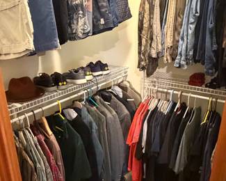 Men's clothing/shoes