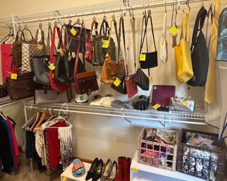 VINTAGE COACH, Dooney & Burke, and other brand purses