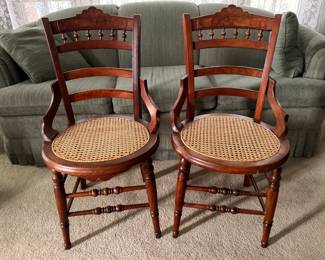 Vintage Eastlake Victorian chairs