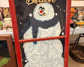 Chrismas window