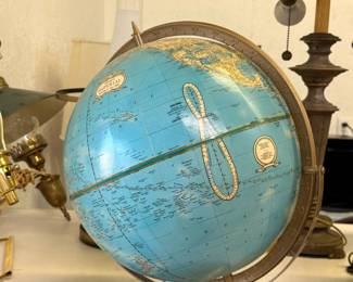 Vintage globe