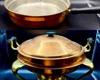 Vintage Copper Dishes