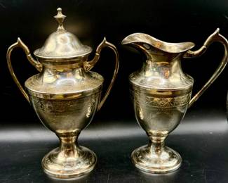 Towle Silver Plated Urn & Pitcher