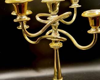 5-Branch Silverplate Candelabra