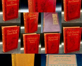 Nathaniel Hawthorne & More Vintage / Antique Books Yes, we ship media mail! Some Were Spies by The Earl Jowitt (some damage to spine as shown) Everyman Edition of Nathaniel Hawthorne Macaulay’s Life of Johnson English Readings from School by John Greenough Folk Stories & Fables The Children’s Hour 1 Folk Stories & Fables The Children’s Hour 2 Stories from the Classics The Children’s Hour 3 Seven Old Favorites The Children’s Hour 5 Stories & Poems The Children’s Hour 6 Out of Door Books The Children’s Hour 7 Adventures & Achievements The Children’s Hour 8 Modern Stories The Children’s Hour 10