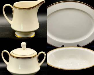 (4) Noritake Viceroy Ivory China Dishes