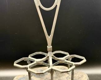 Simpson Hall Miller & Co Vintage Silverplate Cruet Holder