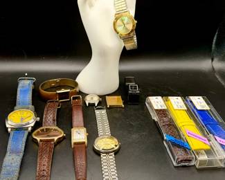 Watches, Parts, & Accessories Lot