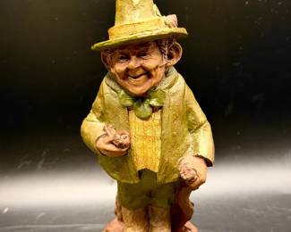 Signed Tom Clark "Blarney" gnome figurine