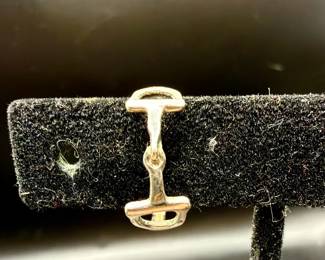Sterling Silver Horse Bridle Ring