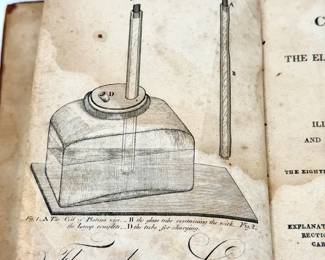 1822 Conversations on Chemistry Antique Book