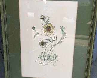 Bonnie Esther ‘73 Signed Drawing