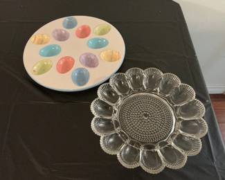 Egg and Cake Plates