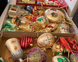 glass ornaments
