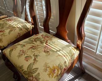 closeup of chairs