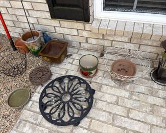 pots, etc