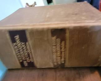 1930s Websters New International Dictionary 