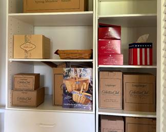 Some original longaberger basket boxes