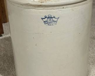 8 gallon Ransbottom Crock