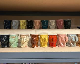Frankoma Pottery Political Mugs (Republican Collection)
