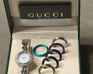 Gucci Change Bezel Watch