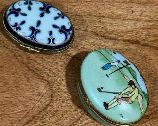 Limoges Trinket Boxes