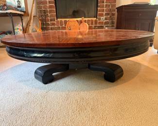 Large Round Coffee Table