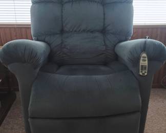 Power-assist recliner with controls, excellent working condition