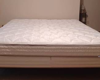 Sleep Number Bed (King) with controls, pristine condition