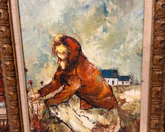 Manuel Monton Bunuel oil painting