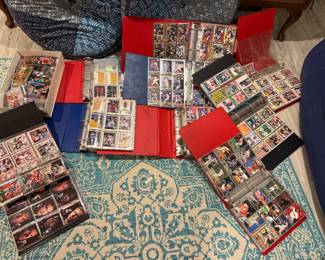 Assorted sports cards