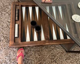 Large backgammon board