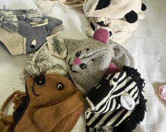 New with tags kids animal hats