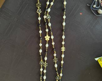 Faux Chanel necklace