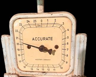 Vintage ACCURATE art deco scale - made in West Germany