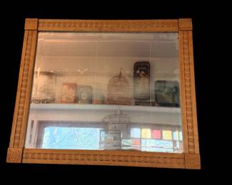 Mirror and vintage frame