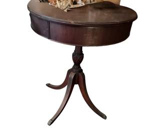 Vintage drum table