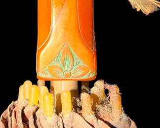 Van umbrella with a pretty Bakelite handle