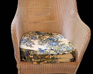 Antique wicker chair
